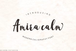 Amira Calm: Where Typographic Serenity Meets Contemporary Design