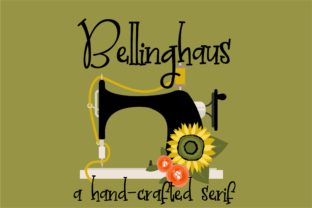Bellinghaus: A Handwritten Serif Font That Anchors Design With Timeless Clarity