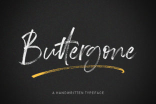 Buttergone: A Brush Font That Anchors Creative Intent in Real Work