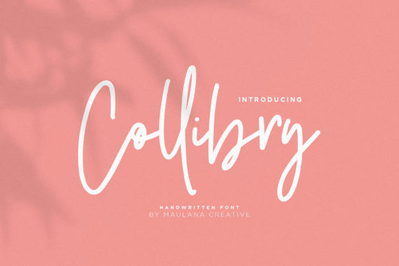 Collibry: A Handwritten Font for Organic, Human-Centered Design