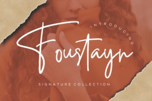Foustayn: A Casual Script Font Built for Clarity and Character