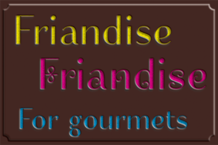 Friandise: A Sweet, Elegant Chocolate-Inspired Font