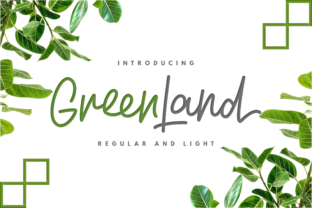 Greenland Duo: A Sweet Script Font Pair