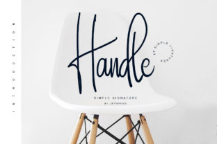 Handle: A Casual Handwritten Font with Character