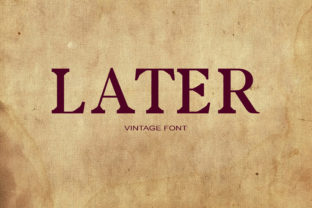 Later: A Serif Font That Shapes Thoughtful Execution