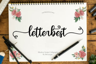 Letterbest Script: A Sweet, Swash-Filled Font That Delivers Charm—When Used Thoughtfully