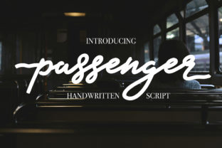 Passenger: A Stylish Handwritten Font