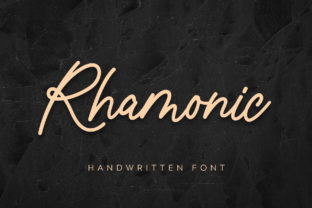 Rhamonic: A Stylish Handwritten Font