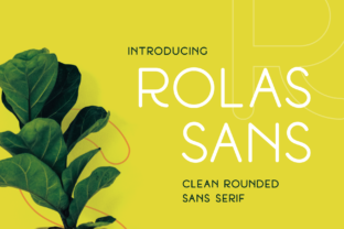 Rolas Sans: A Rounded, Cool Sans Serif