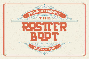 Rostter Boot: Vintage Serif Boldness, Timelessly Effective