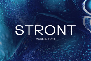 Stront: A Strong, Clean Sans Serif Font Designed for Modern Clarity