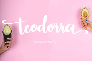 Teodorra: A Classy Handwritten Font
