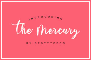The Mercury: A Handwritten Font That Feels Human in a Digital World