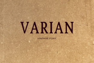 Varian: A Contemporary Serif with Edge