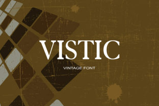 Vistic: Where Timeless Serif Elegance Meets Modern Design Sensibility